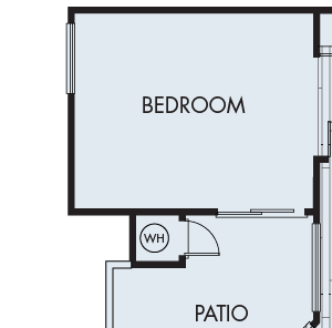Plan 1B Seaside Apartments Laguna Niguel One Bedroom One Bath Plan 1B